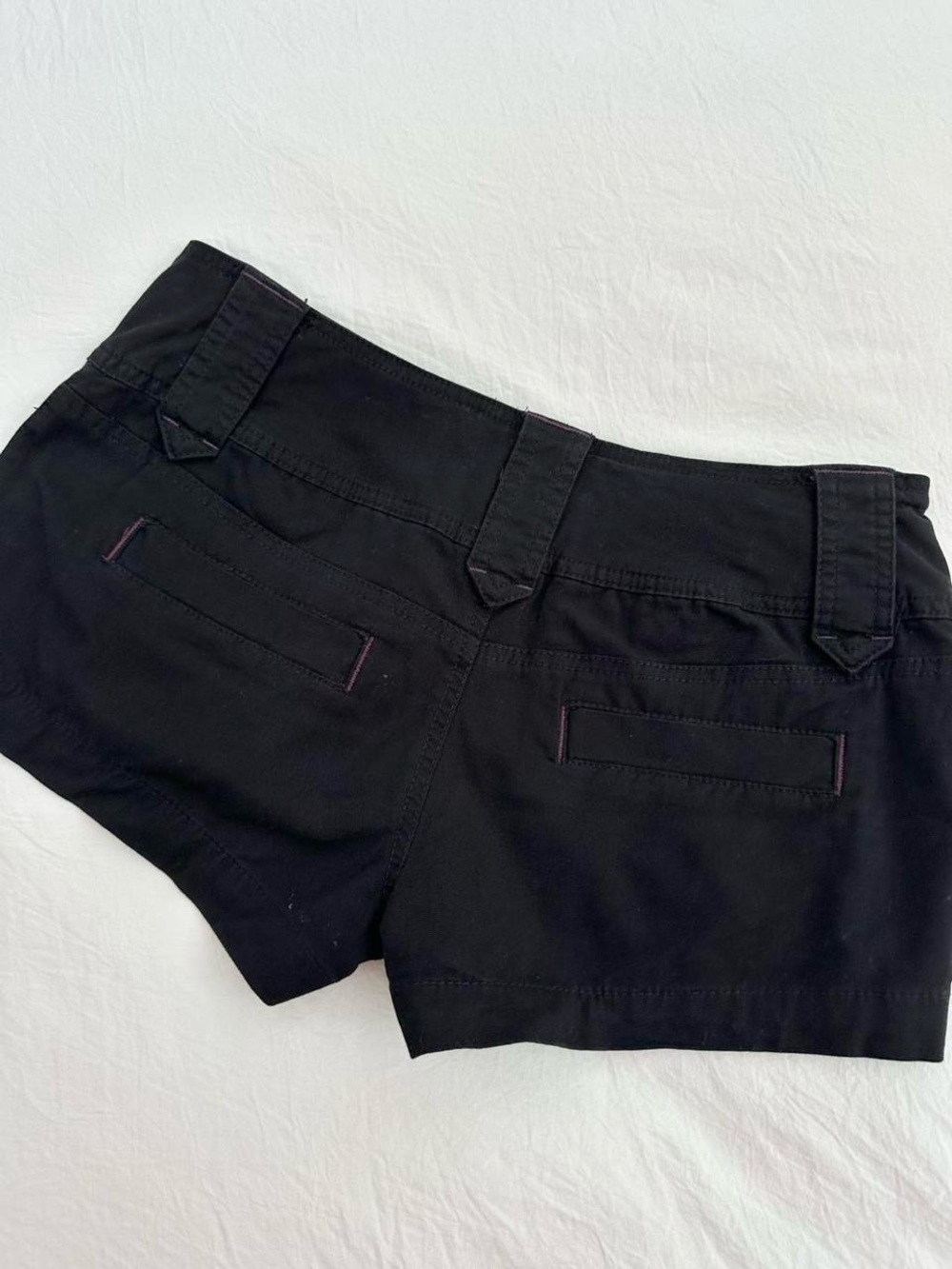 Low Rise Button Shorts - Picture 8 of 8